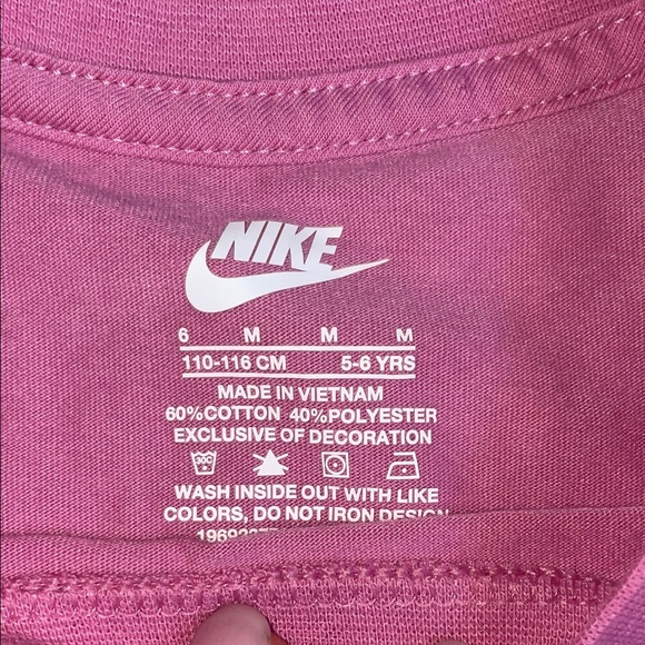 Nike Pink and Black Kids Matching Set - Picture 2 of 2